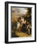 The Escape of Francesco Novello Di Carrara, with His Wife, from the Duke of Milan-Sir Charles Lock Eastlake-Framed Giclee Print