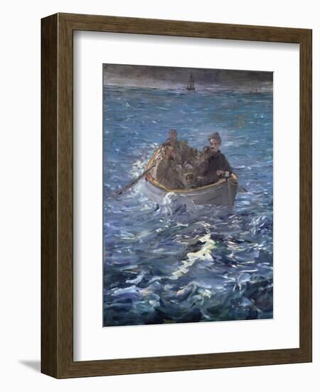 The Escape of Henri De Rochefort 1874-Edouard Manet-Framed Giclee Print