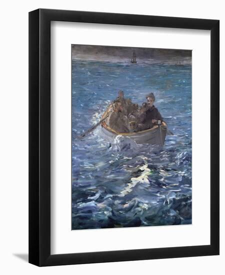 The Escape of Henri De Rochefort 1874-Edouard Manet-Framed Giclee Print