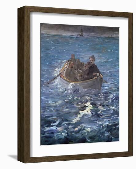 The Escape of Henri De Rochefort 1874-Edouard Manet-Framed Giclee Print