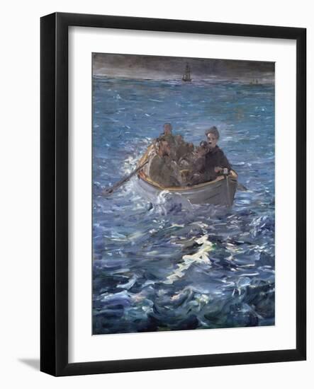 The Escape of Henri De Rochefort 1874-Edouard Manet-Framed Giclee Print