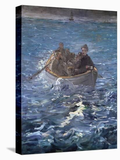 The Escape of Henri De Rochefort 1874-Edouard Manet-Stretched Canvas