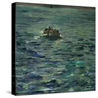 The Escape of Henri Rochefort (1831-1913)-Edouard Manet-Stretched Canvas