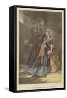 The Escape of Lord Nithsdale from the Tower in 1716-Emily Mary Osborn-Framed Stretched Canvas