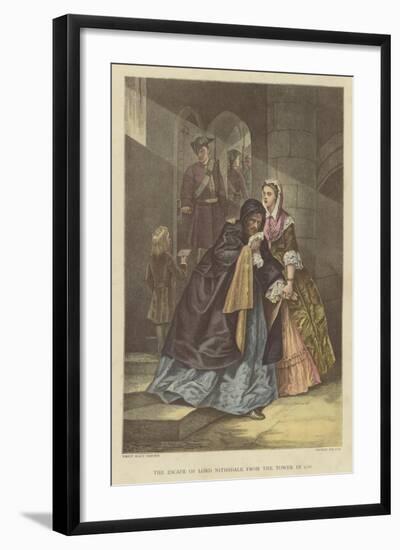 The Escape of Lord Nithsdale from the Tower in 1716-Emily Mary Osborn-Framed Giclee Print