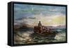 The Escape of Mary Queen of Scots from Loch Leven Castle, 19th Century-E Danby-Framed Stretched Canvas