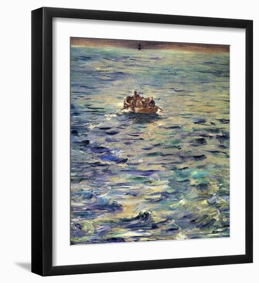 The Escape of Rochefort-Edouard Manet-Framed Giclee Print