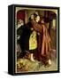 The Escape of the Heretic, circa 1857-John Everett Millais-Framed Stretched Canvas