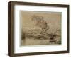 The Escape (Pen and Ink)-Charles Altamont Doyle-Framed Giclee Print