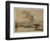 The Escape (Pen and Ink)-Charles Altamont Doyle-Framed Giclee Print