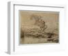 The Escape (Pen and Ink)-Charles Altamont Doyle-Framed Giclee Print