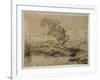 The Escape (Pen and Ink)-Charles Altamont Doyle-Framed Giclee Print