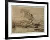 The Escape (Pen and Ink)-Charles Altamont Doyle-Framed Giclee Print