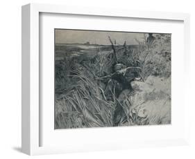 The Escaped Convict. From 'Great Expectations' (Dickens)', c1830-1870, (1923)-James Mahoney-Framed Giclee Print