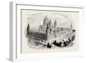 The Escurial the Palace of Philip II-null-Framed Giclee Print