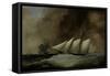The Esmeralda under Full Sail, 1846-Nicholas Matthew Condy-Framed Stretched Canvas