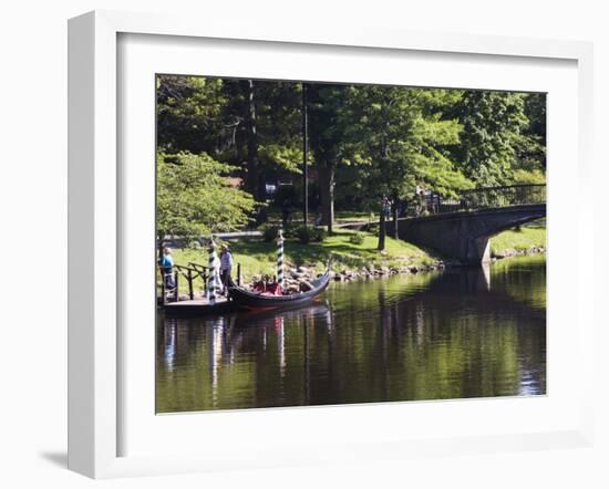 The Esplanade Next to the Charles River, Boston, Massachusetts, New England, USA-Amanda Hall-Framed Photographic Print