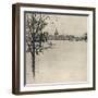 The Esplanade of Les Invalides, 1915-Eugene Bejot-Framed Giclee Print