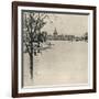 The Esplanade of Les Invalides, 1915-Eugene Bejot-Framed Giclee Print