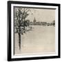 The Esplanade of Les Invalides, 1915-Eugene Bejot-Framed Giclee Print