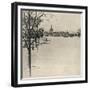 The Esplanade of Les Invalides, 1915-Eugene Bejot-Framed Giclee Print