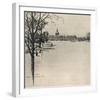 The Esplanade of Les Invalides, 1915-Eugene Bejot-Framed Giclee Print