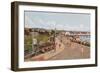 The Esplanade, Paignton-Alfred Robert Quinton-Framed Giclee Print