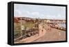The Esplanade, Paignton-Alfred Robert Quinton-Framed Stretched Canvas