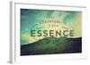 The Essence of Life-Vintage Skies-Framed Giclee Print