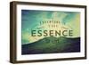 The Essence of Life-Vintage Skies-Framed Giclee Print