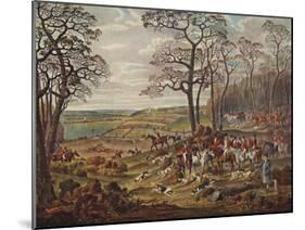 'The Essex Hunt', 1831, (1922)-Dean Wolstenholme-Mounted Giclee Print