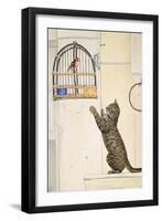 The Essuaira-Bird-Ditz-Framed Premium Giclee Print