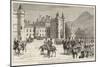 The Established Church Assembly, Arrival of the Procession at Holyrood Palace-null-Mounted Giclee Print