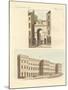 The Established College Named King's College in London-null-Mounted Giclee Print