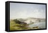 The Estuary, 1869-Francis Danby-Framed Stretched Canvas