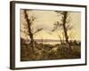 The Estuary, 1895 (Oil on Canvas)-Henri-Joseph Harpignies-Framed Giclee Print