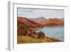 The Estuary and Dolgelley Road, Barmouth-Alfred Robert Quinton-Framed Giclee Print