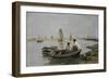 The Estuary-Eugene Louis Boudin-Framed Giclee Print