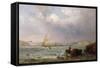 The Estuary-Samuel Phillips Jackson-Framed Stretched Canvas