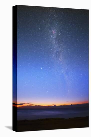 The Eta Carina Nebula and the Milky Way Visible at Dawn-null-Stretched Canvas