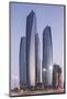 The Etihad Towers, Abu Dhabi, United Arab Emirates, Middle East-Angelo Cavalli-Mounted Photographic Print