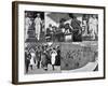 The Eton Vs. Harrow Cricket Match, Lords, 1910-null-Framed Photographic Print