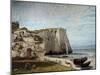 The Etretat Cliffs after the Storm by Gustave Courbet-null-Mounted Photographic Print