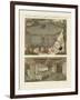 The Etruscan Catacombs in the Old Town of Tarquinia-null-Framed Giclee Print