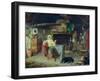 The Ettrick. Shepherd Boy Receiving his first impressions from his mother, 1858-George Washington Brownlow-Framed Giclee Print