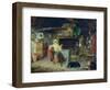 The Ettrick. Shepherd Boy Receiving his first impressions from his mother, 1858-George Washington Brownlow-Framed Giclee Print