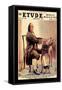 The Etude: Ben Franklin-Alan Foster-Framed Stretched Canvas