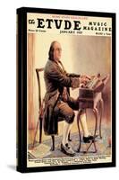 The Etude: Ben Franklin-Alan Foster-Stretched Canvas