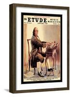 The Etude: Ben Franklin-Alan Foster-Framed Art Print