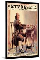 The Etude: Ben Franklin-Alan Foster-Mounted Art Print